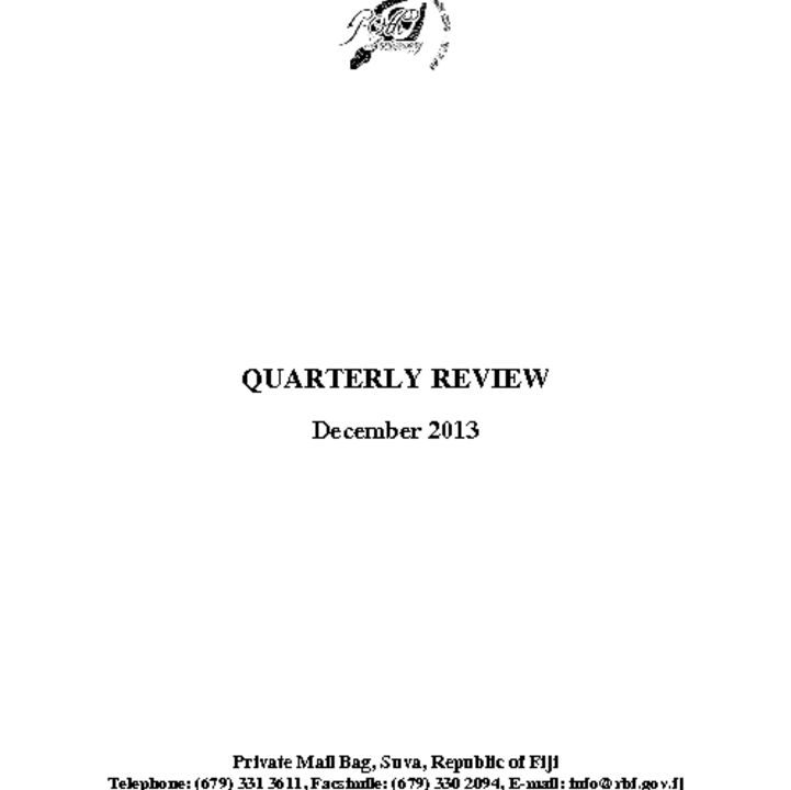 thumbnail of RBF Quarterly Review – December 2013