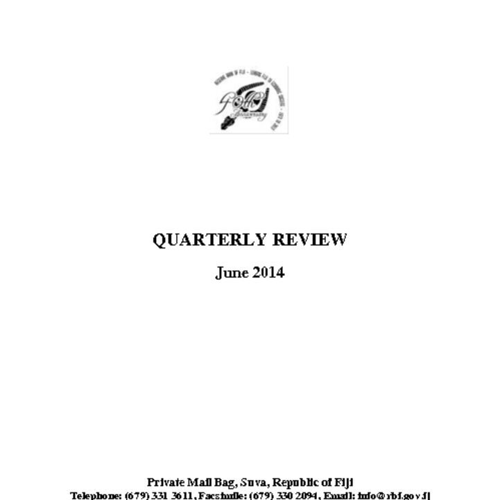 thumbnail of RBF Quarterly Review – June 2014