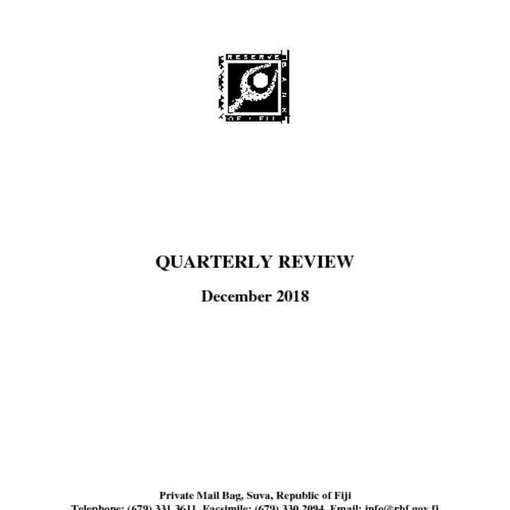 thumbnail of Quaterly Review _Dec 2018web