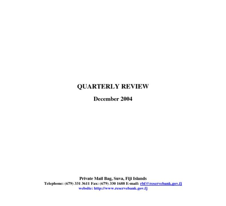 thumbnail of Dec04 Quarterly Review