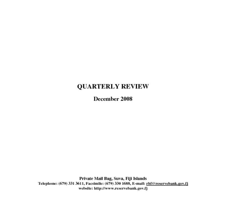 thumbnail of Dec08 Quarterly Review